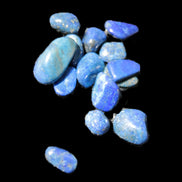 Lapis Lazuli 15 tiny polished stones 8-10g Rocks and Things
