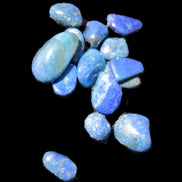 Lapis Lazuli 15 tiny polished stones 8-10g Rocks and Things