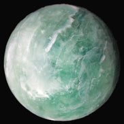 Large Green Fluorite sphere 2563g -Rocks and Things Store