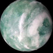 Large Green Fluorite sphere 2563g -Rocks and Things Store