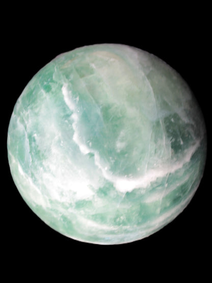 Large Green Fluorite sphere 2563g Rocks and Things