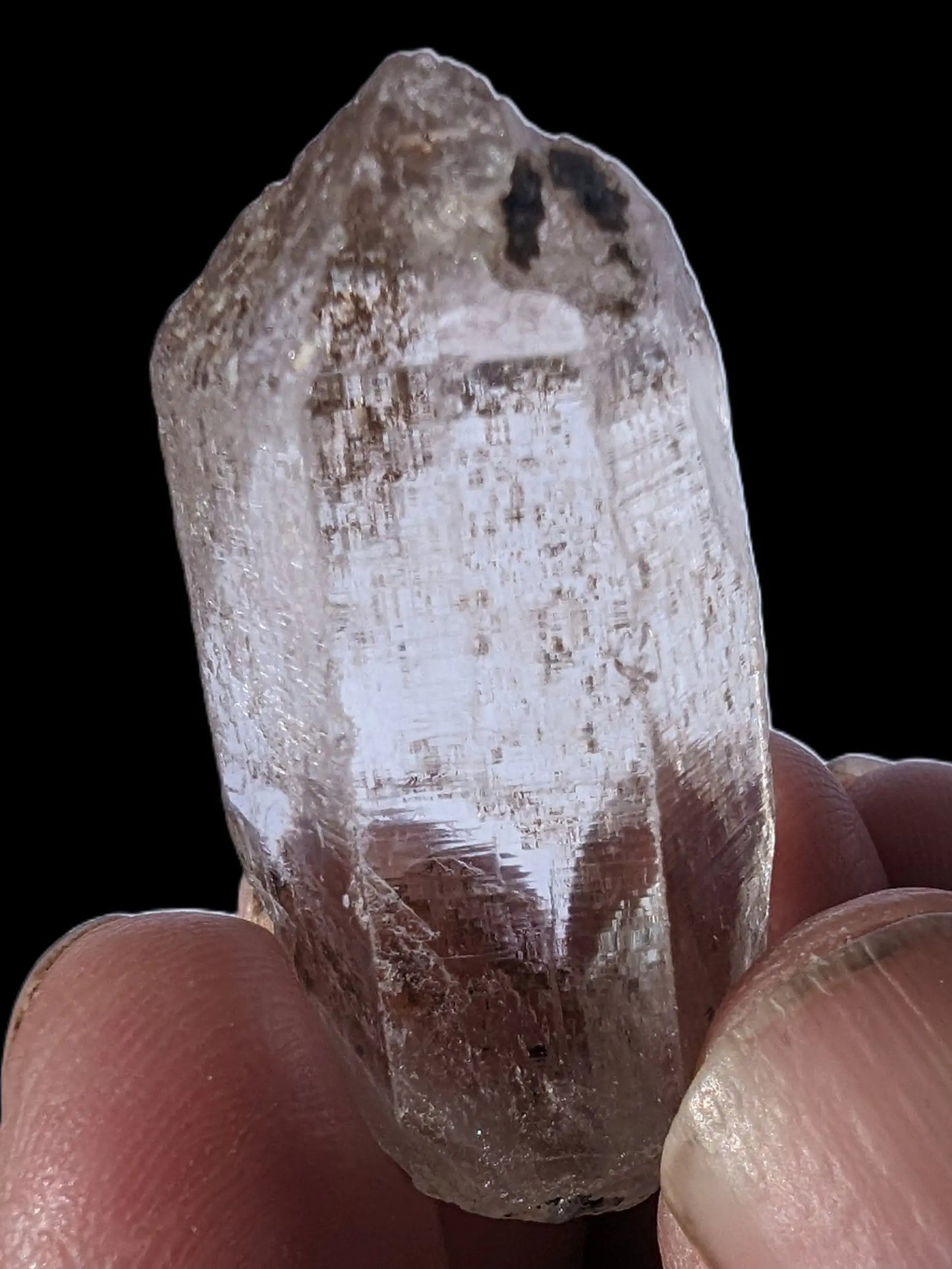 Lemurian Quartz Etched crystal from Skardu, Pakistan 17g Rocks and Things