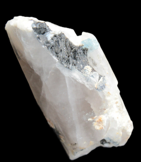 Lemurian Smoky Quartz with tiny Bridge Aquamarine and Blue Tourmaline 136.2 ct 27.2g Rocks and Things Store