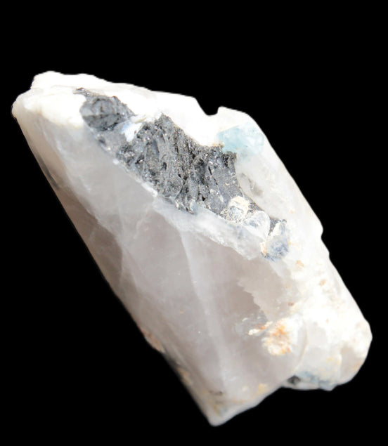 Lemurian Smoky Quartz with tiny Bridge Aquamarine and Blue Tourmaline 136.2 ct 27.2g Rocks and Things Store