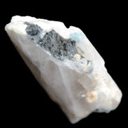 Lemurian Smoky Quartz with tiny Bridge Aquamarine and Blue Tourmaline 136.2 ct 27.2g Rocks and Things Store