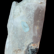 Lemurian Smoky Quartz with tiny Bridge Aquamarine and Blue Tourmaline 136.2 ct 27.2g Rocks and Things Store