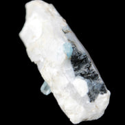 Lemurian Smoky Quartz with tiny Bridge Aquamarine and Blue Tourmaline 136.2 ct 27.2g Rocks and Things Store