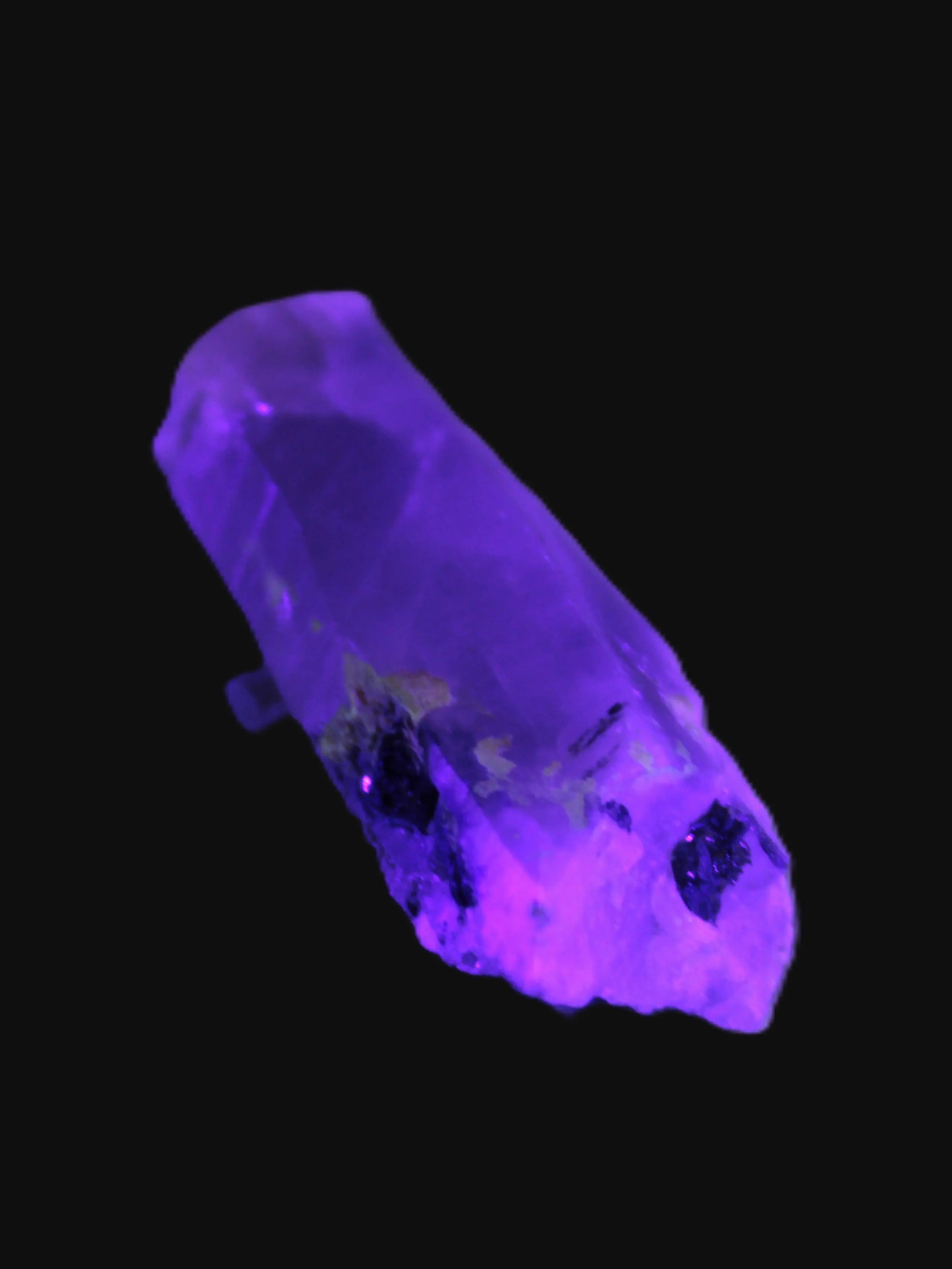 Lemurian Smoky Quartz with tiny Bridge Aquamarine and Blue Tourmaline 136.2 ct 27.2g Rocks and Things Store