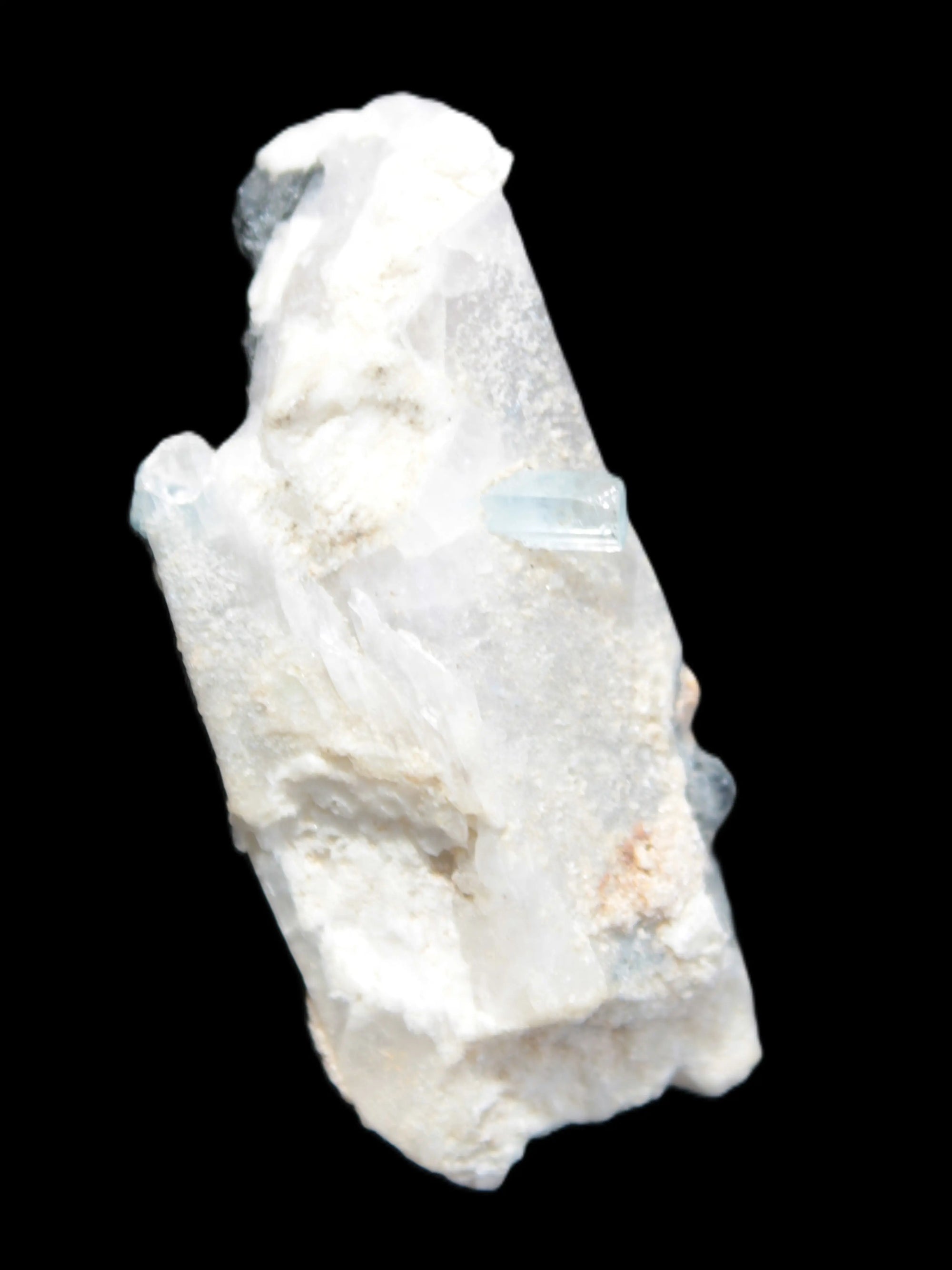 Lemurian Smoky Quartz with tiny Bridge Aquamarine and Blue Tourmaline 136.2 ct 27.2g Rocks and Things Store