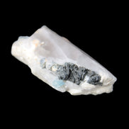 Lemurian Smoky Quartz with tiny Bridge Aquamarine and Blue Tourmaline 136.2 ct 27.2g Rocks and Things Store