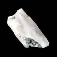 Lemurian Smoky Quartz with tiny Bridge Aquamarine and Blue Tourmaline 136.2 ct 27.2g Rocks and Things Store