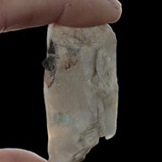 Lemurian Smoky Quartz with tiny Bridge Aquamarine and Blue Tourmaline 136.2 ct 27.2g Rocks and Things Store