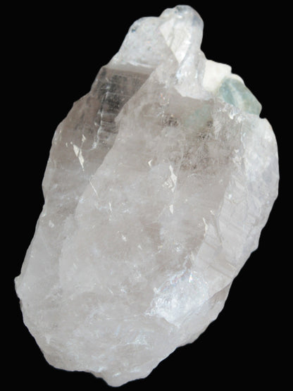 Lemurian etched elestial Smoky Quartz with Aquamarine & Feldspar 432.8ct 86.5g Rocks and Things Store