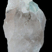 Lemurian etched elestial Smoky Quartz with Aquamarine & Feldspar 432.8ct 86.5g Rocks and Things Store