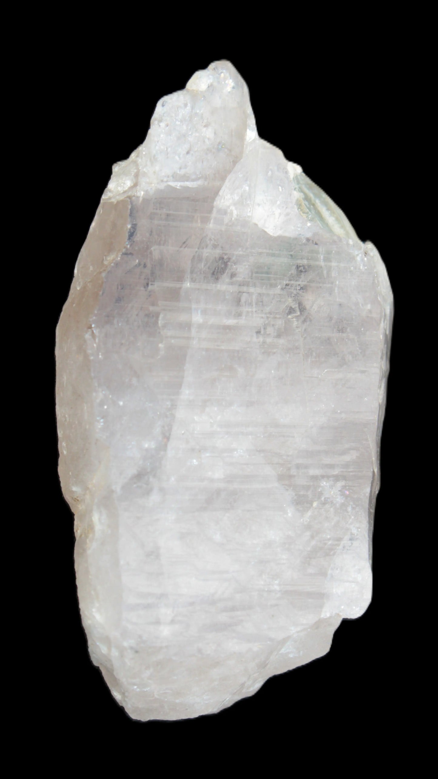 Lemurian etched elestial Smoky Quartz with Aquamarine & Feldspar 432.8ct 86.5g Rocks and Things Store