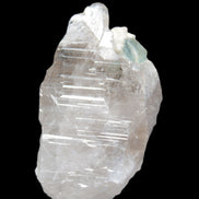 Lemurian etched elestial Smoky Quartz with Aquamarine & Feldspar 432.8ct 86.5g Rocks and Things Store