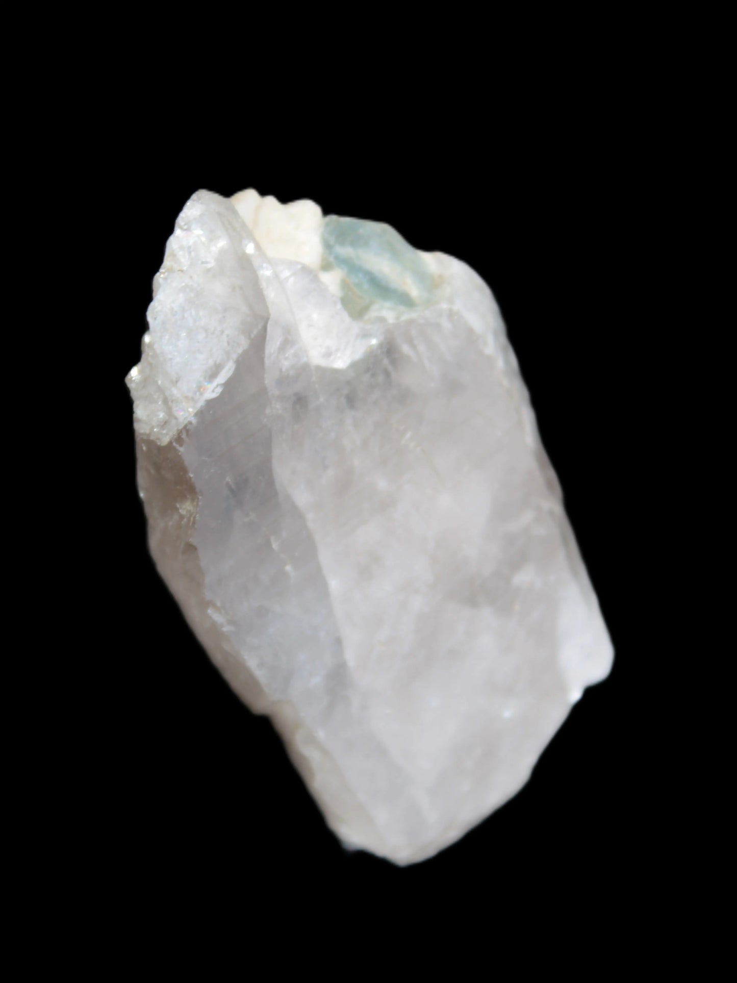 Lemurian etched elestial Smoky Quartz with Aquamarine & Feldspar 432.8ct 86.5g Rocks and Things Store