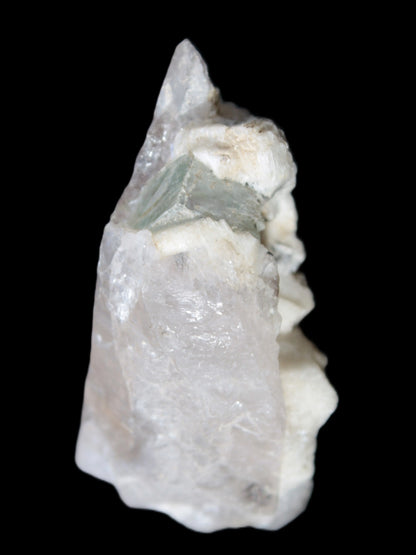 Lemurian etched elestial Smoky Quartz with Aquamarine & Feldspar 432.8ct 86.5g Rocks and Things Store