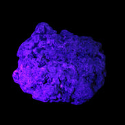 Malachite 58g in UV light - Rocks and Things Store