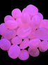 Mangano Calcite UV bright-pink-reactive tumbled stone 4-6g Rocks and Things