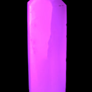 Mangano Calcite UV-reactive obelisk 92mm 157g Rocks and Things