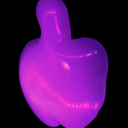 Mangano Calcite hand-carved apple 65g Rocks and Things