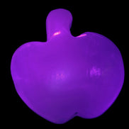 Mangano Calcite hand-carved apple 65g Rocks and Things