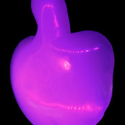 Mangano Calcite hand-carved apple 65g Rocks and Things