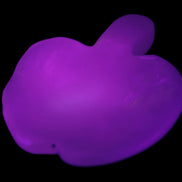 Mangano Calcite hand-carved apple 65g Rocks and Things