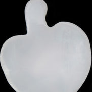 Mangano Calcite hand-carved apple 65g Rocks and Things