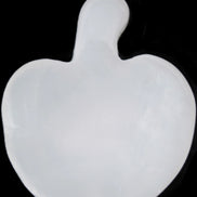 Mangano Calcite hand-carved apple 65g Rocks and Things