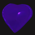 Mangano Calcite hand-carved heart 13-19g Rocks and Things