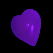 Mangano Calcite hand-carved heart 20-29g Rocks and Things Store