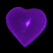 Mangano Calcite hand-carved heart 20-29g Rocks and Things Store