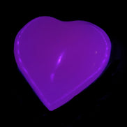 Mangano Calcite hand-carved heart 20-29g Rocks and Things Store