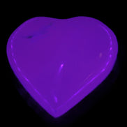 Mangano Calcite hand-carved heart 20-29g Rocks and Things Store