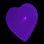 Mangano Calcite hand-carved heart 20-29g Rocks and Things Store