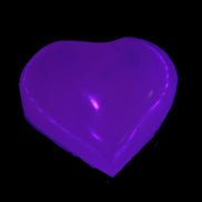 Mangano Calcite hand-carved heart 20-29g Rocks and Things Store