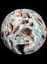 Moss Agate drusy geode sphere 1958g - Rocks and Things Store