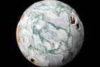 Moss Agate drusy geode sphere 1958g Rocks and Things