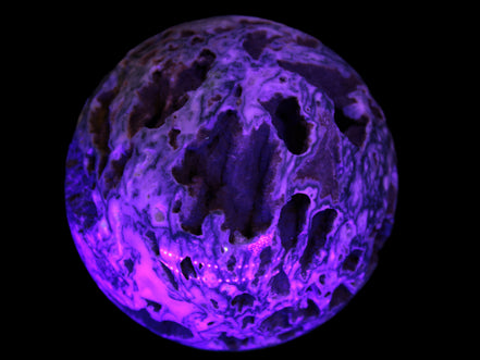 Moss Agate drusy geode sphere 1958g Rocks and Things