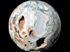 Moss Agate drusy geode sphere 1958g Rocks and Things