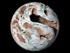 Moss Agate drusy geode sphere 1958g Rocks and Things