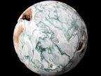 Moss Agate drusy geode sphere 1958g Rocks and Things