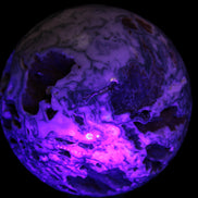 Moss Agate drusy geode sphere 1958g Rocks and Things