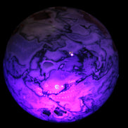 Moss Agate drusy geode sphere 1958g Rocks and Things