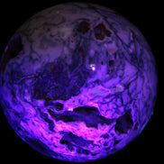 Moss Agate drusy geode sphere 1958g Rocks and Things