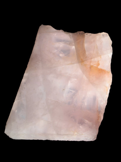 Natural Rose Quartz crystal slice 182*115*20mm 915g Rocks and Things Store