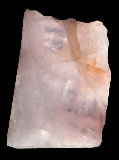 Natural Rose Quartz crystal slice 182*115*20mm 915g Rocks and Things Store