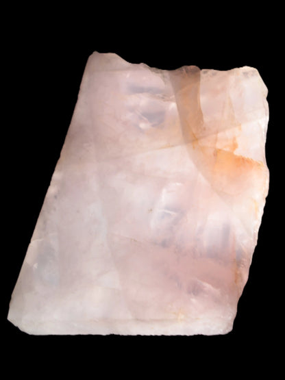 Natural Rose Quartz crystal slice 182*115*20mm 915g Rocks and Things Store